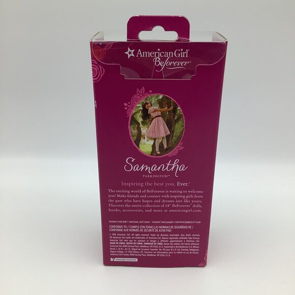 AMERICAN GIRL BEFOREVER SAMANTHA PARKINGTON 2016 MINI DOLL New - Picture 2 of 7